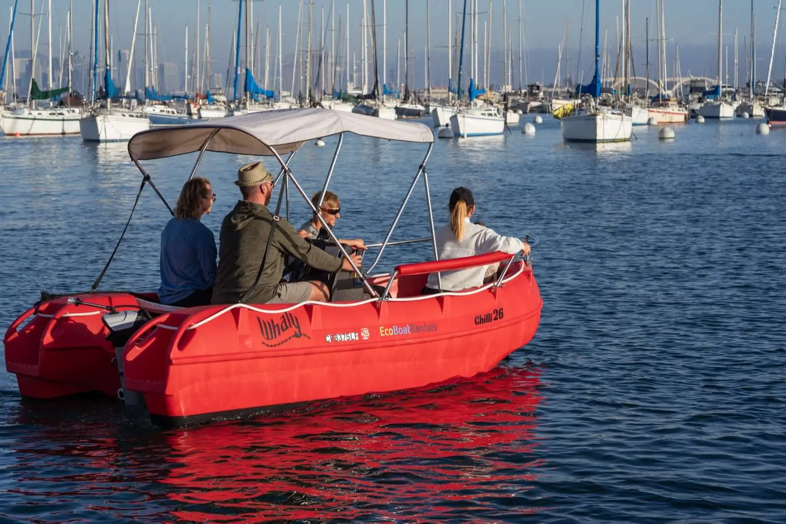 electric boat San Diego Bay rental