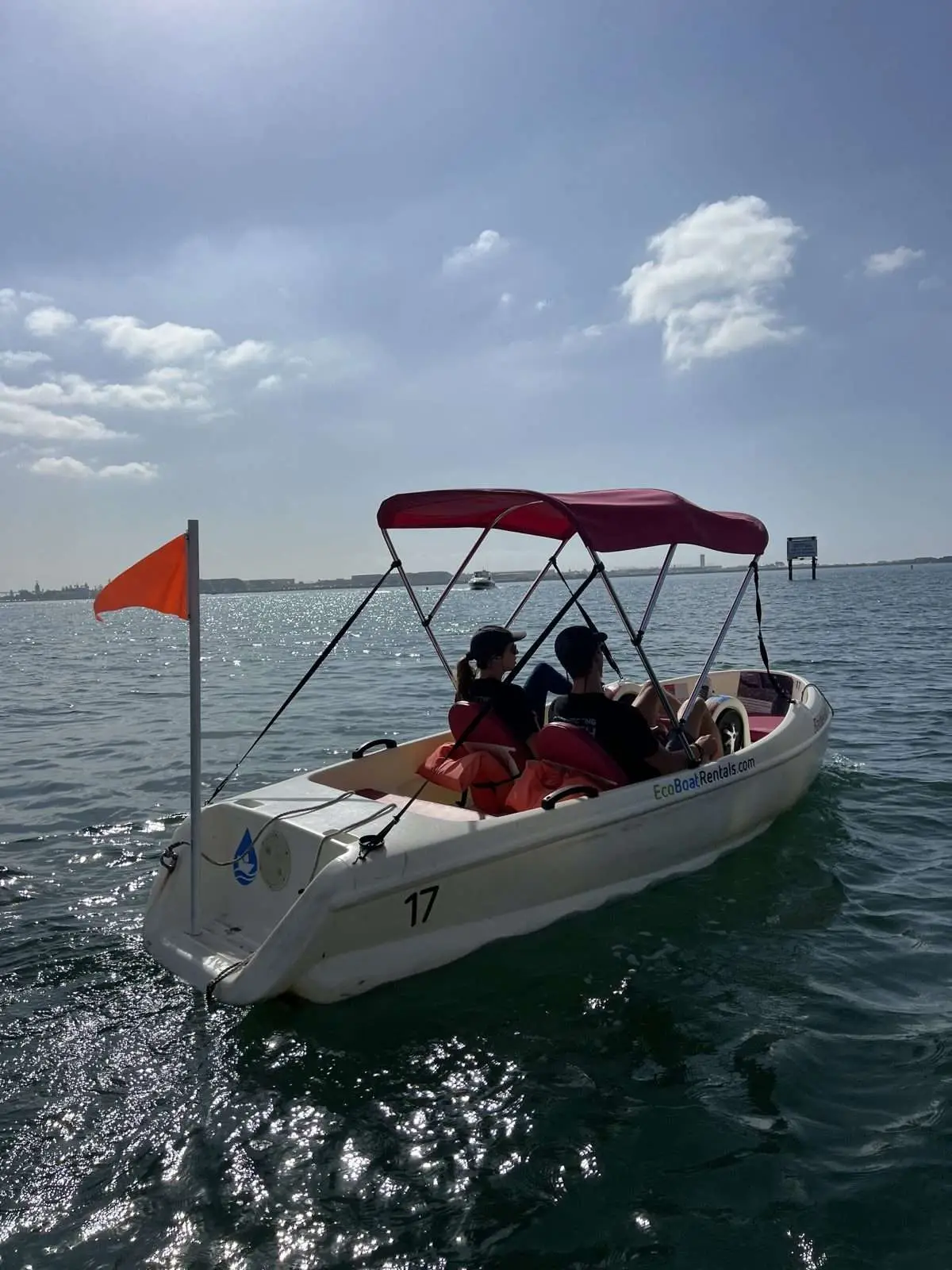 Pedal boat San Diego outing on San Diego Bay